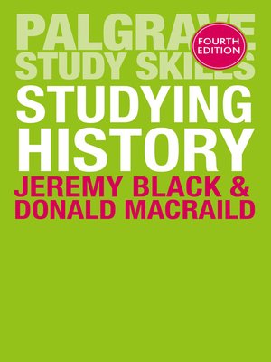 cover image of Studying History